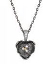 Orchid 15m Necklace W/Diamonds In Sterling