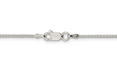 Sterling Silver 1.25mm Round Spiga Chain 20&quot;