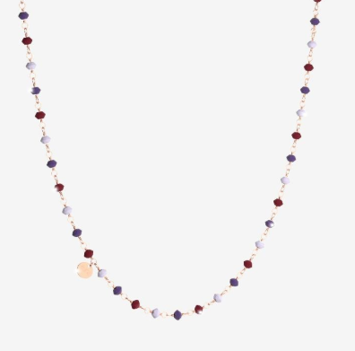 Pepita Multi-Color Bead Necklace 30&quot;