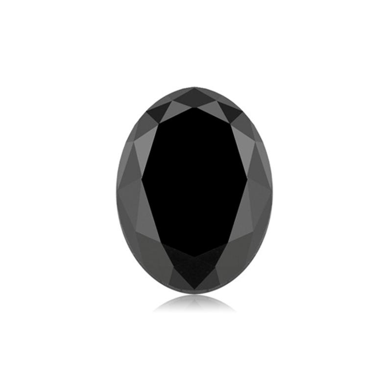 3.48ct Oval Black Diamond