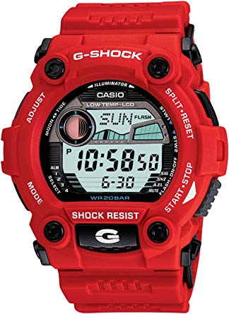 [PA.WATC.0005043] G-Shock Rescue Stainless Steel Red