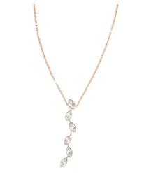[TE.FASH.0007565] Bronze Necklace W/Stones