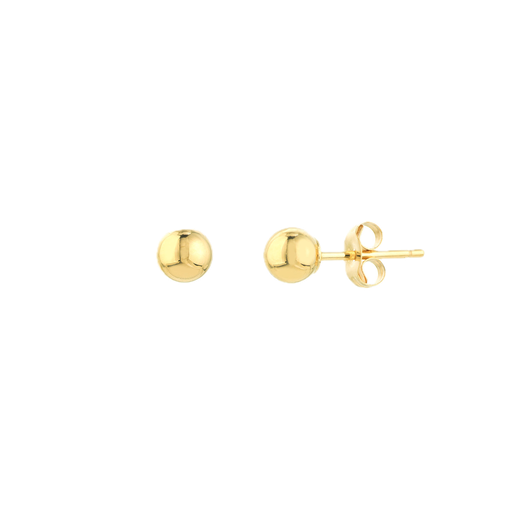 [MI.GOLD.0008776] 14k 4m Ball Earrings