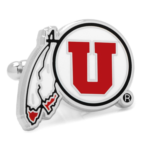 [CU.CUFF.0026545] University Of Utah Utes Cufflinks