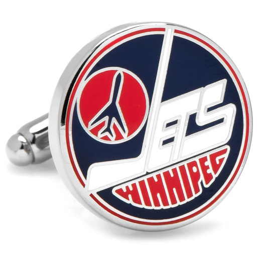 [CU.CUFF.0027382] Vintage Winnipeg Jets Cufflinks