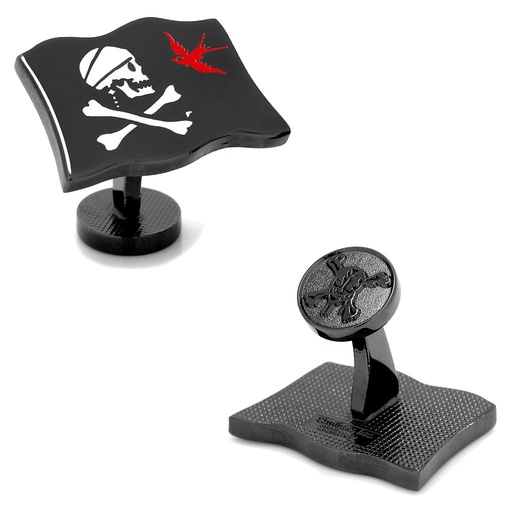 [CU.CUFF.0027996] Jack Sparrow Flag Cufflinks