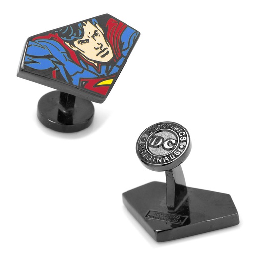 [CU.CUFF.0028195] Superman Justice League Cufflinks