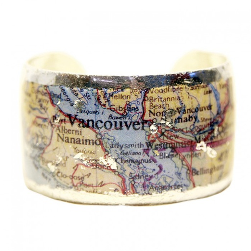 Vancouver Map Cuff