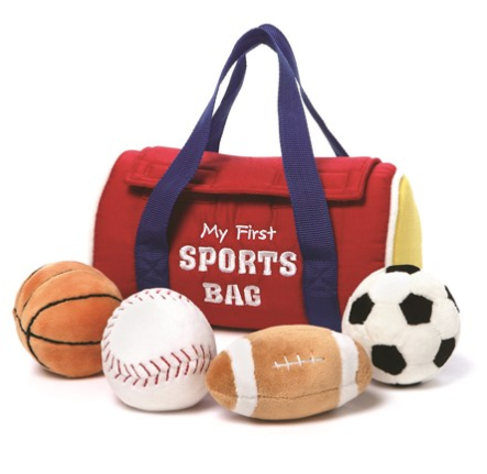 [QU.ACCE.0053115] Baby Gund My 1st Sportsbag Plush Playset