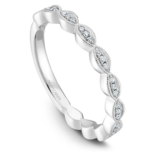 [CR.WEDD.0054483] Diamond Wedding Band 3 Diamonds In Marquise Shape