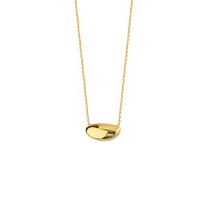 [MI.GOLD.0055042] 14k Free Shape Bead Adjustable Necklace