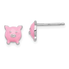 [QU.KEAR.0055985] Kids Pig Earrings