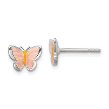 [QE11310] Kids Butterfly Earrings