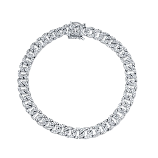 1.69ct Pave Link Bracelet