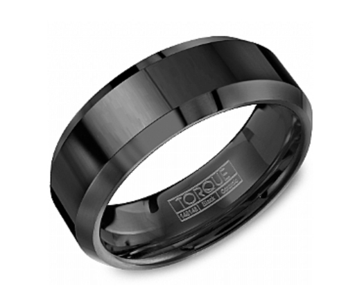 [WALT.00077580] Black Torque Ceramic Ring