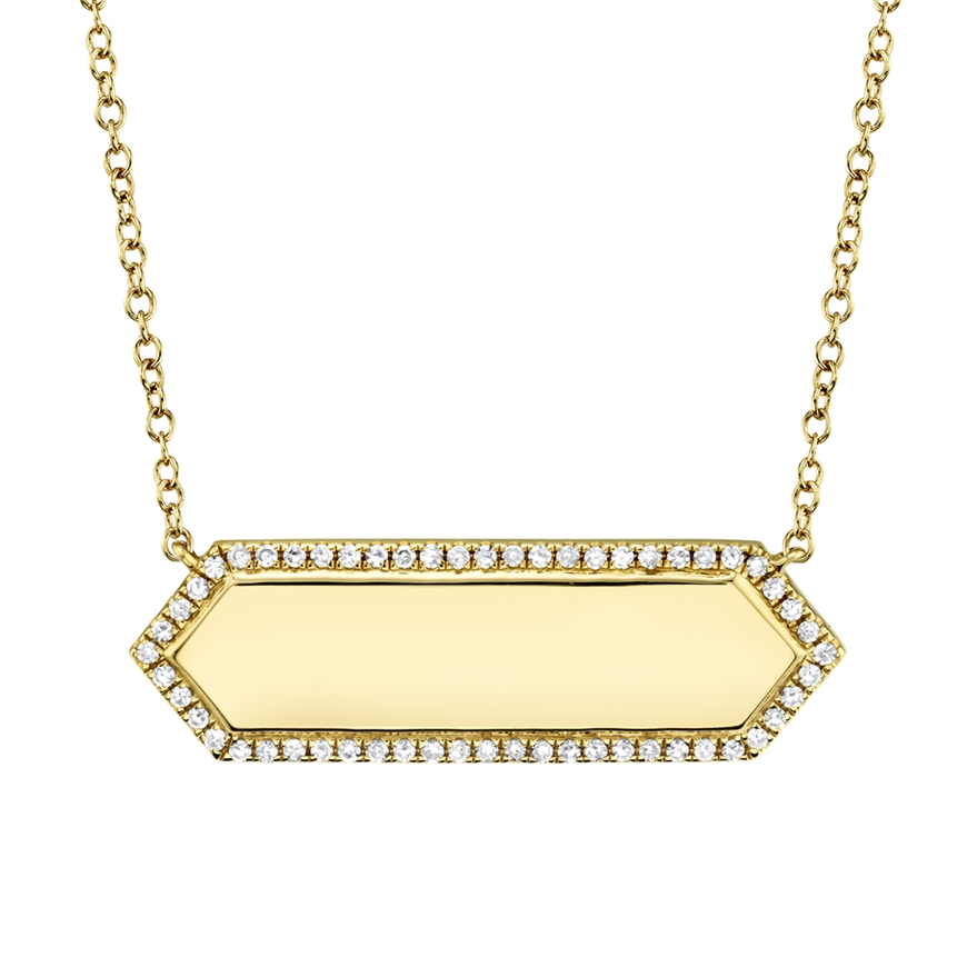 Bar ID Necklace
