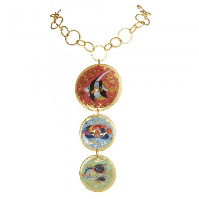 Go Fish 3 Part Necklace