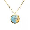 Puerto Vallarta Map Pendant