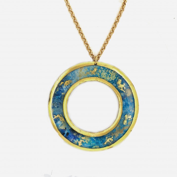 Star Gazing "O" Pendant