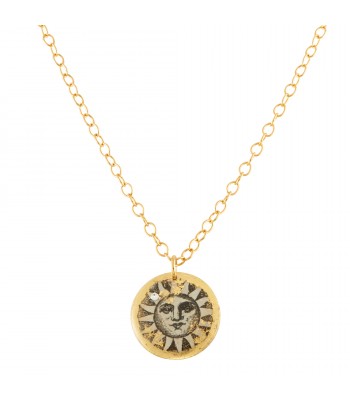 Sun Mini1" Pendant 17" Chain