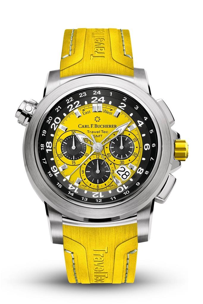 Carl F. Bucherer Patravi Traveltec Color Edition - Yellow