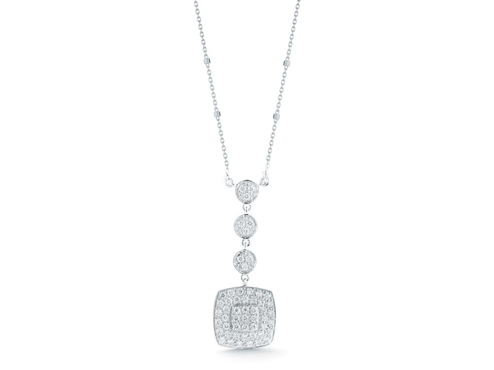 Neck 18k Wg, 0.46 Ct.