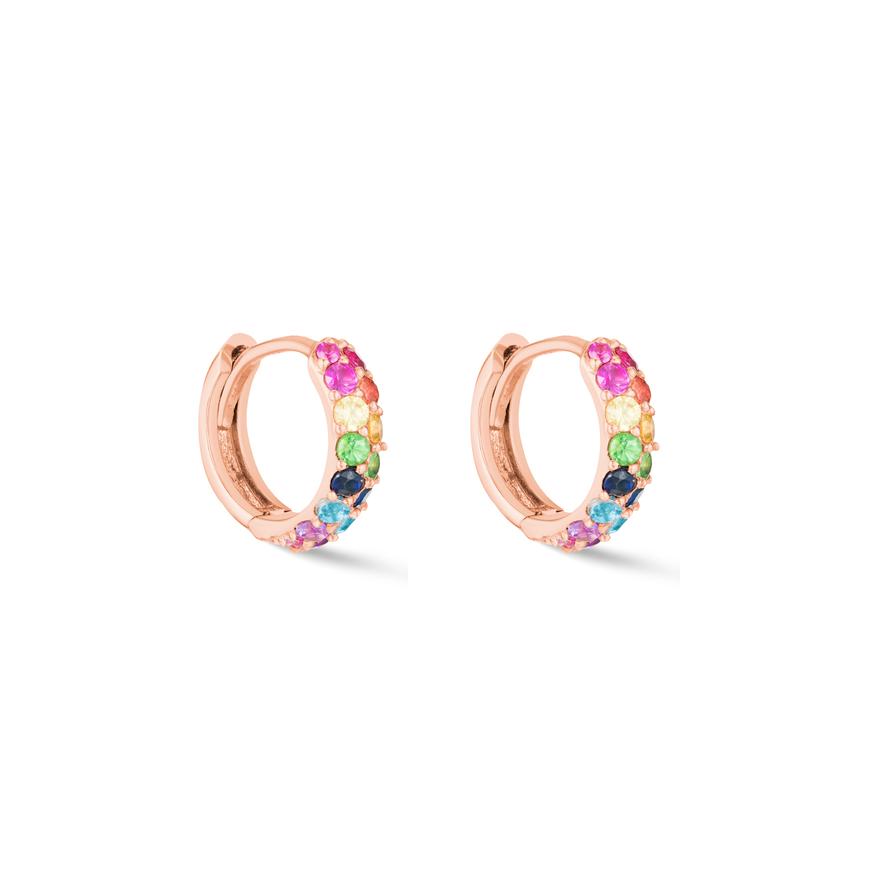 14k Rainbow Boom Huggies