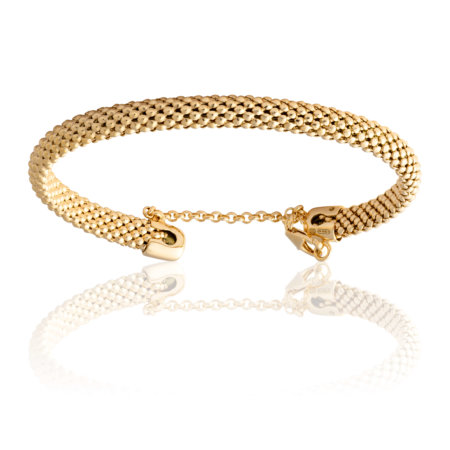 Double Bone Mesh Bracelet