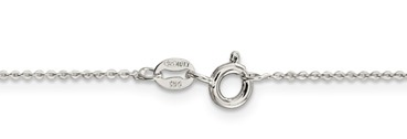 Sterling Silver 1.15mm Flat Cable Chain