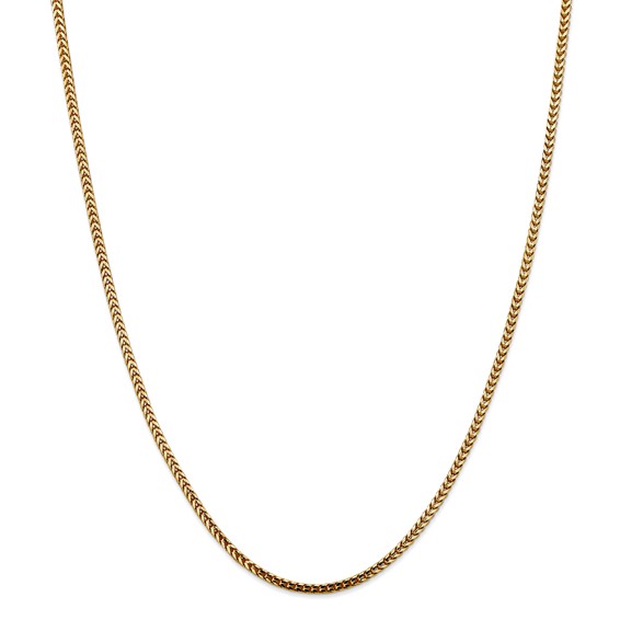 14k Yellow Gold Franco Chain