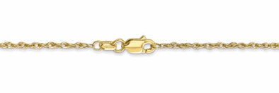 10k 1.3mm Heavy-Baby Rope Chain