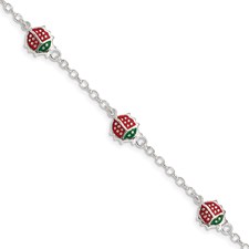Kids Ladybug Bracelet