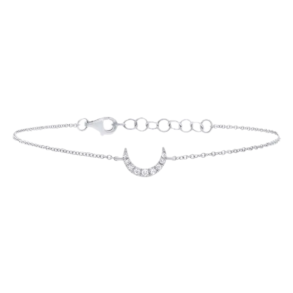 Diamond Crescent Bracelet