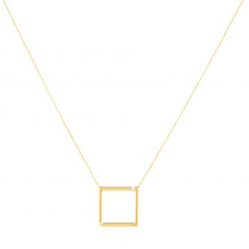 Ludi Single Square Necklace