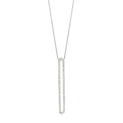 White Gold Diamond Necklace