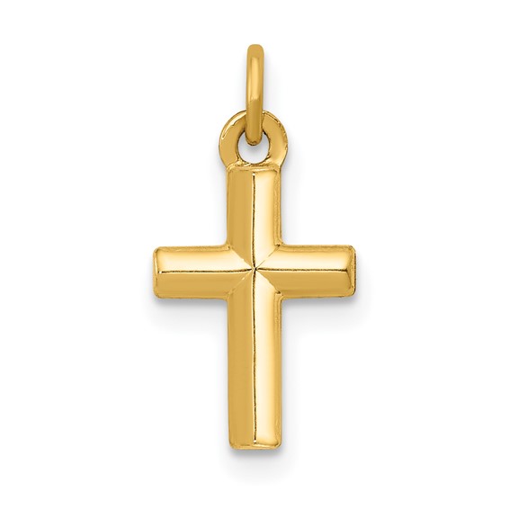 Polished Cross Pendant