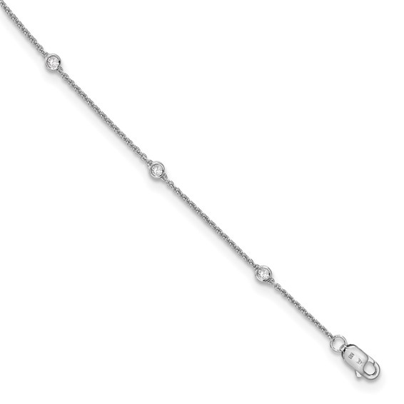 LAB GROWN 7 Station 7 Inch Bracelet