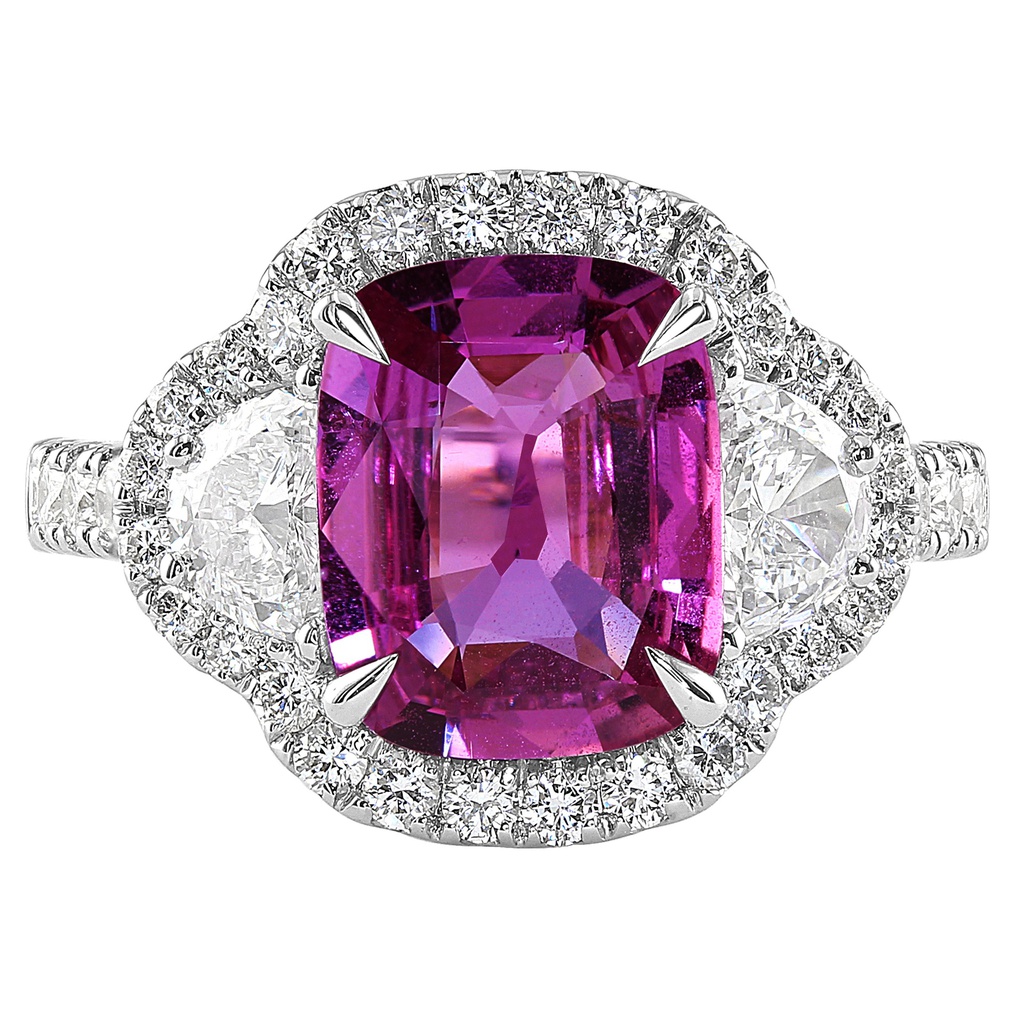 2.86ct Pink Sapphire Ring