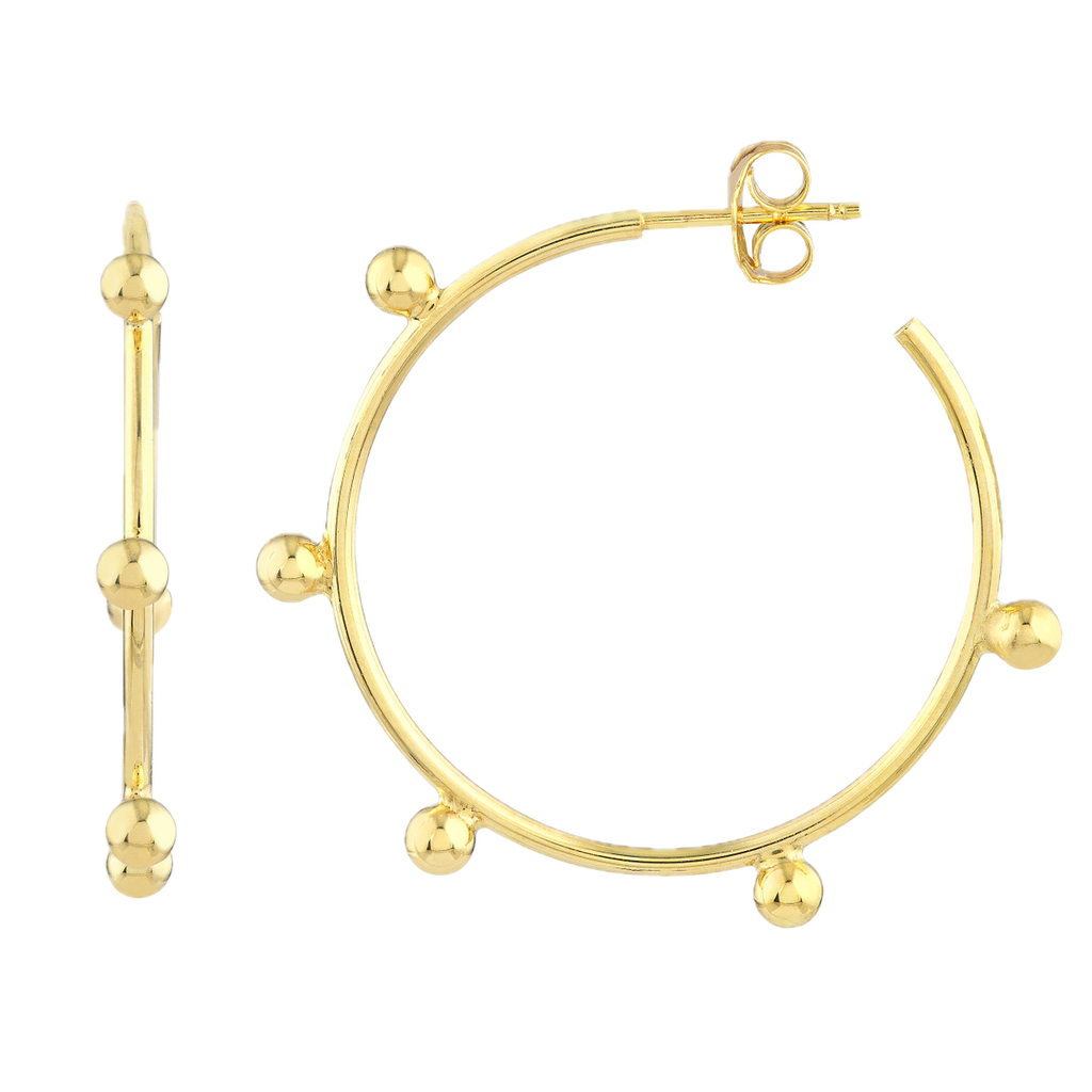27mm Round Wire Hoops