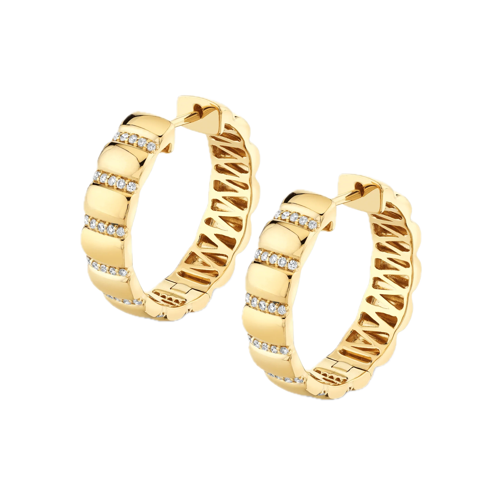Orb Ribbed Huggie