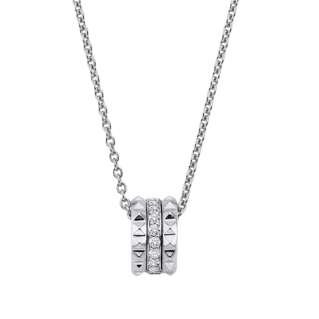Gold Barrel Necklace