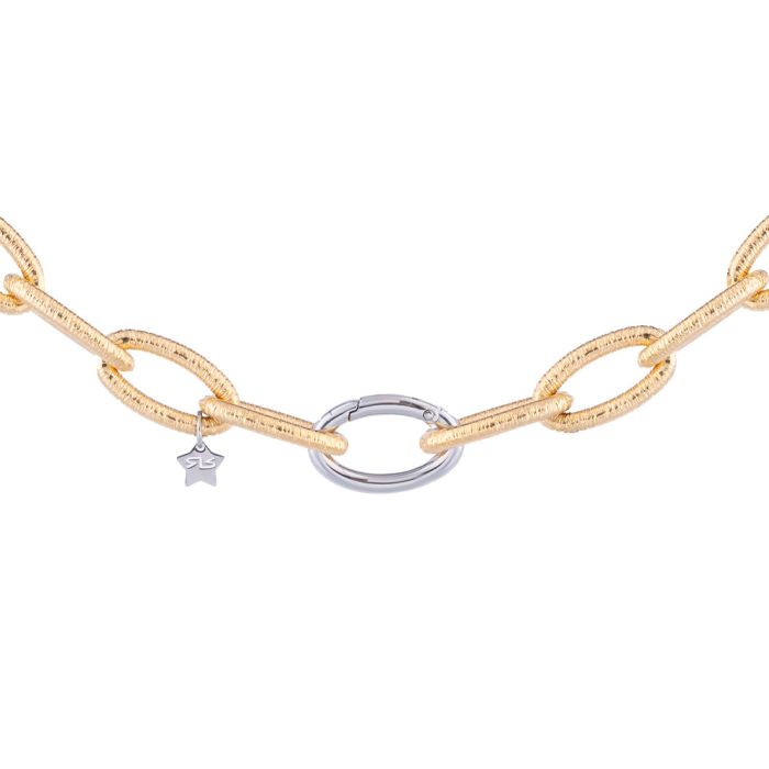 Necklace with Ethnic Mesh