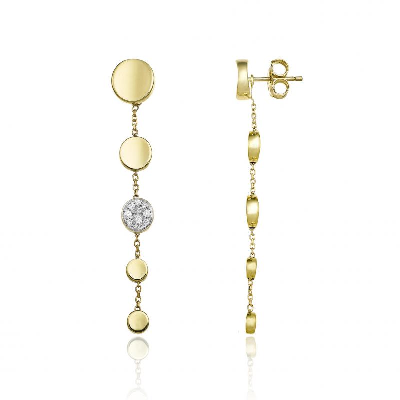 0.23Ct Glow Pendant Earrings