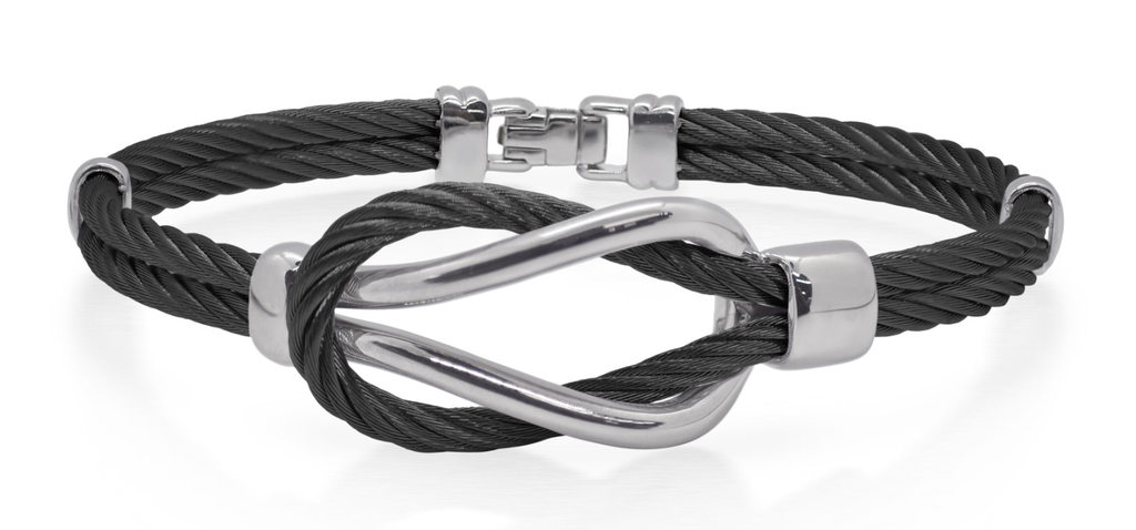 Cable Square Knot Bracelet