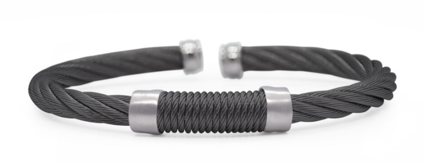 Men’s Twisted Cable Cuff