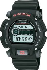 G-Shock Black Reverse Lcd
