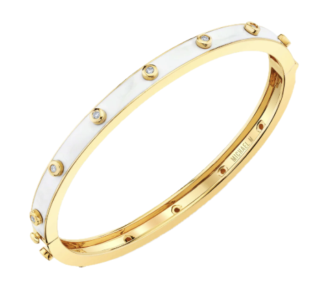 Chroma Extruded Bezel Bangle