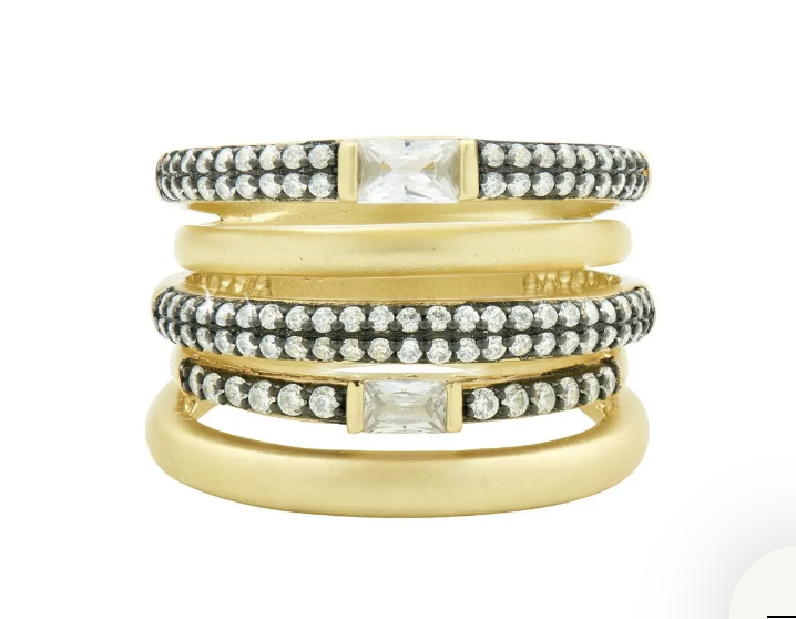 Pavé Caged Ring