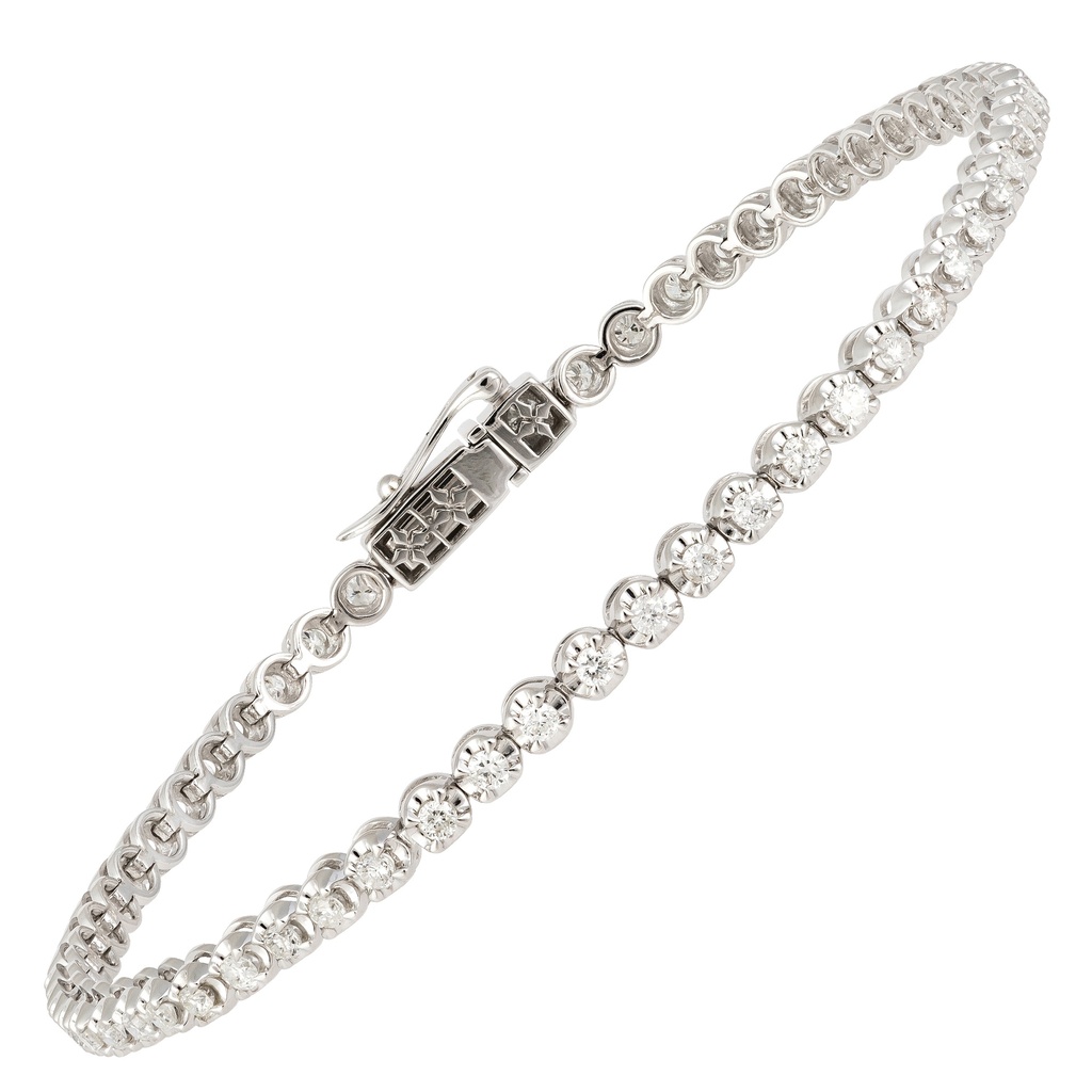 Four Prong Tennis Bracelet