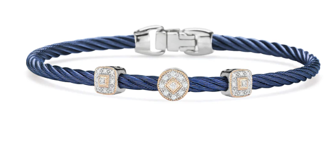 Triple Essential Stackable Bracelet-RG